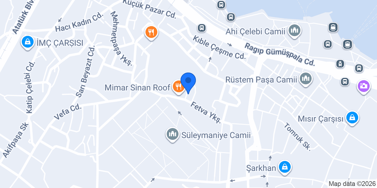 Lucia Lounge Süleymaniye konumu