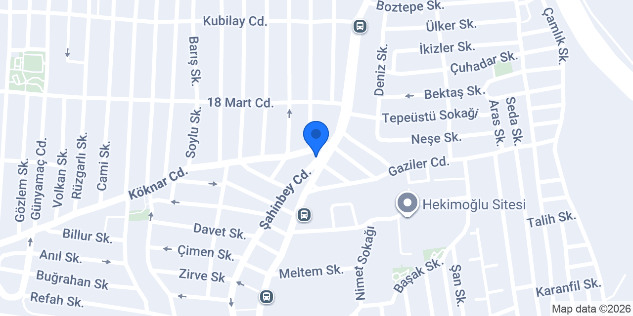 Galeri Afsar Mobilya konumu