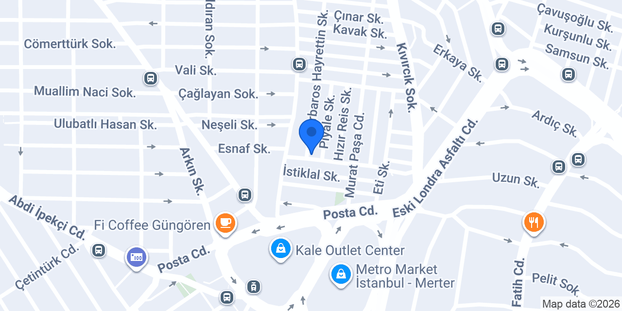 Sarıyer Börekçisi 5 konumu