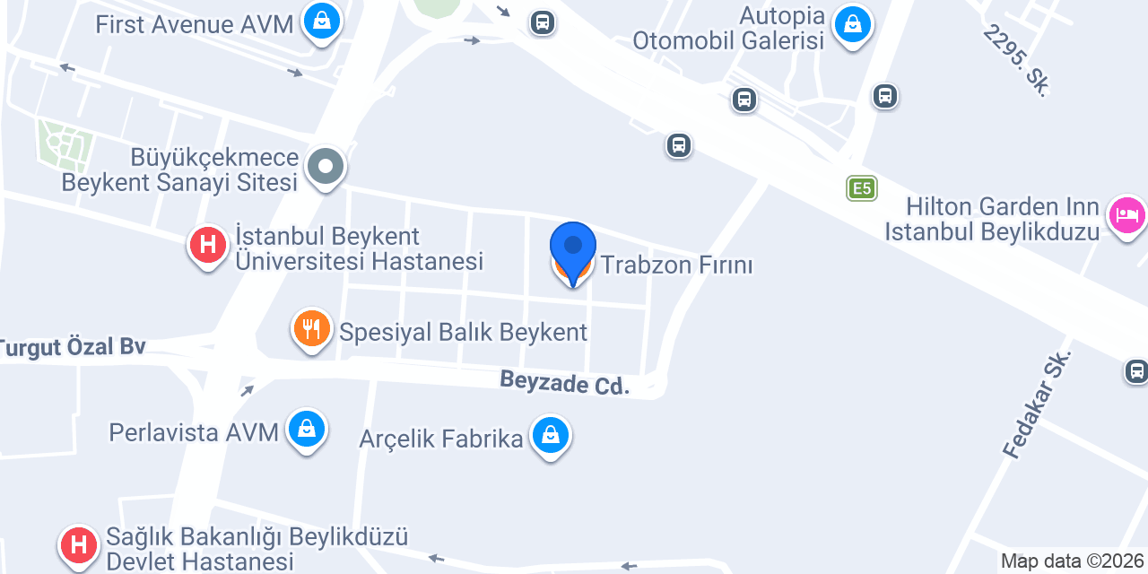 Trabzon Fırını konumu