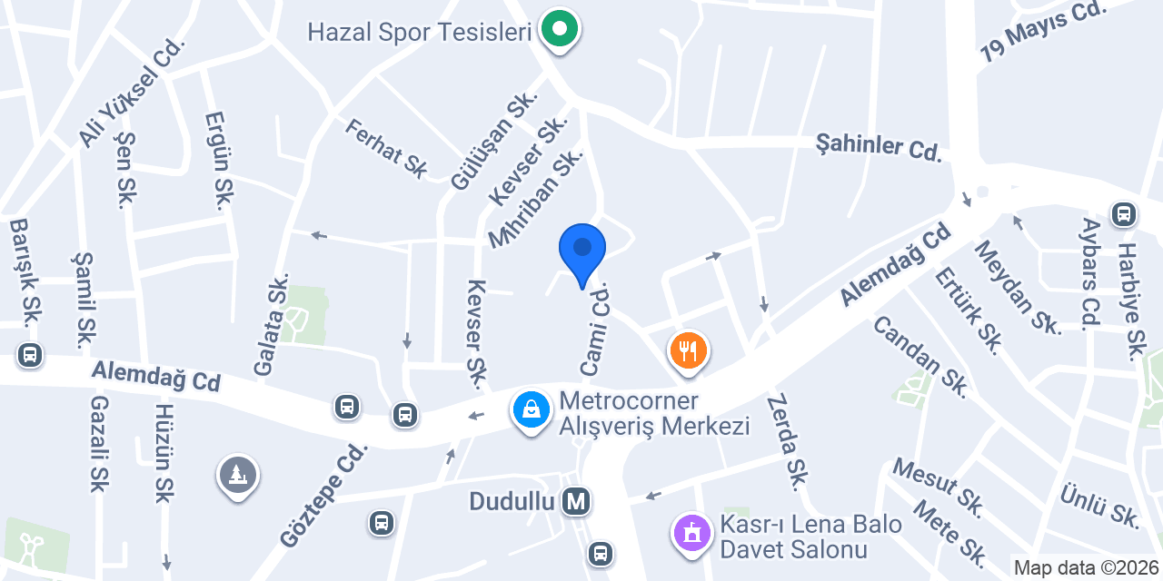 DUDULLU YAPI MARKET KAS konumu