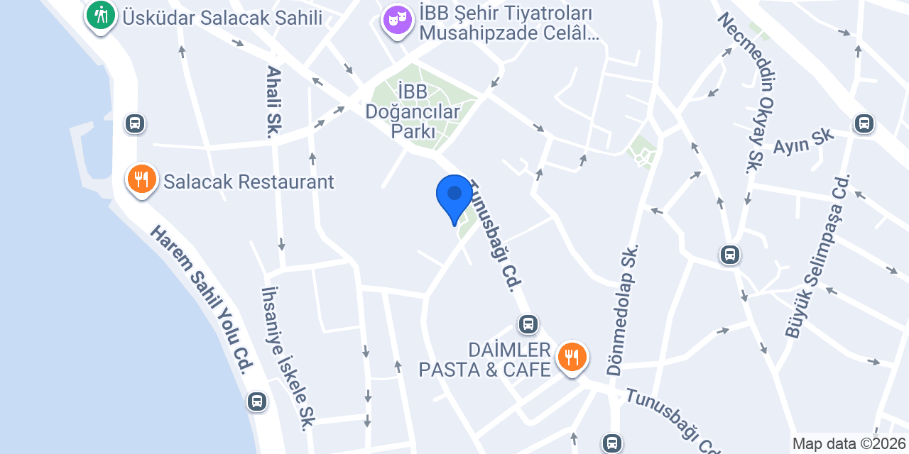 Salacak Taksi konumu