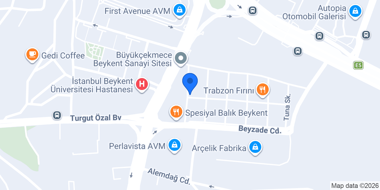 Gazioğlu Boya konumu