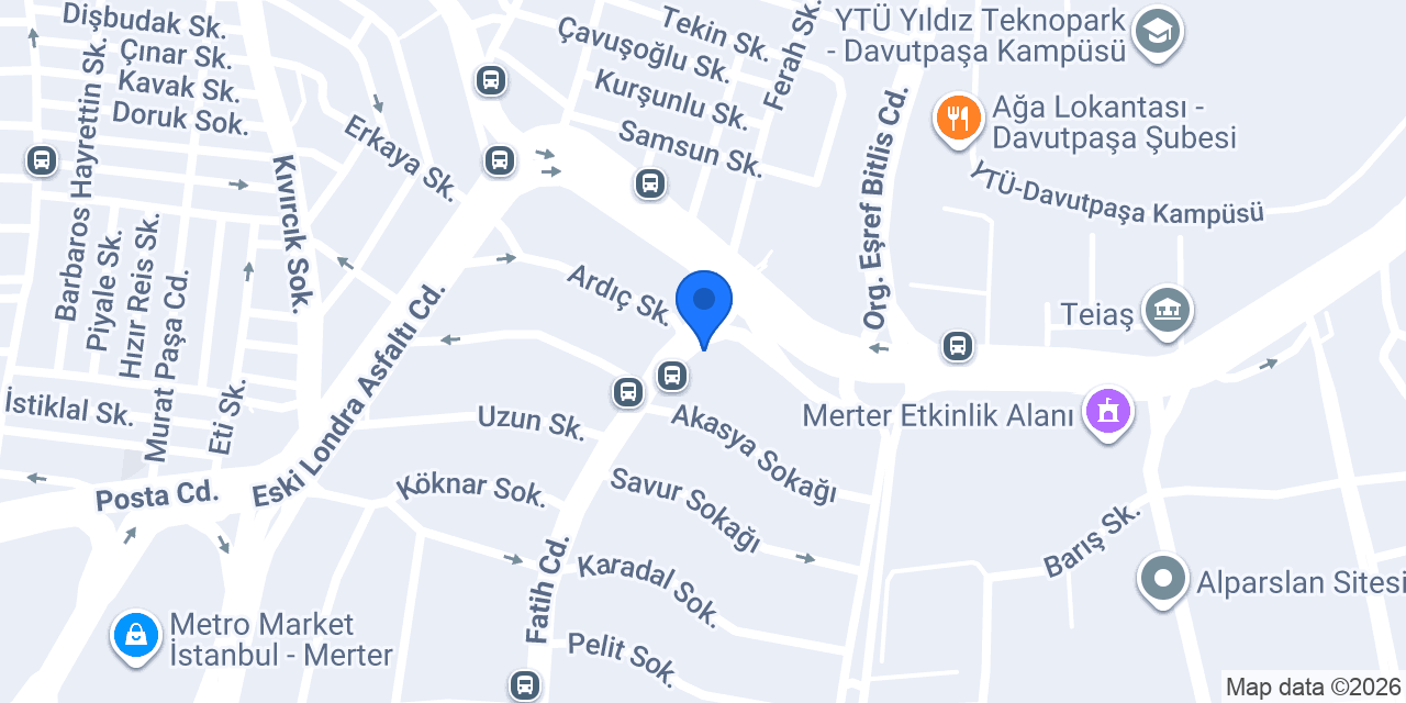 LYSA STUDİO konumu