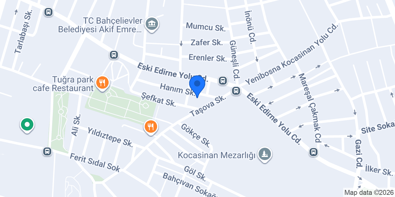 EGEÛ KENTSEL DÖNÜŞÜM konumu