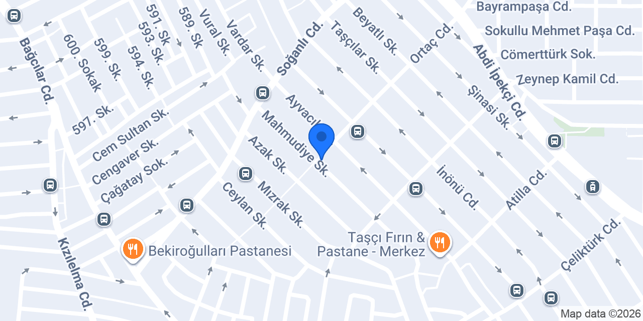 Ümit Börek Salonu konumu