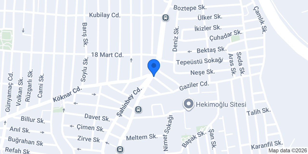 Orse Tasarım konumu