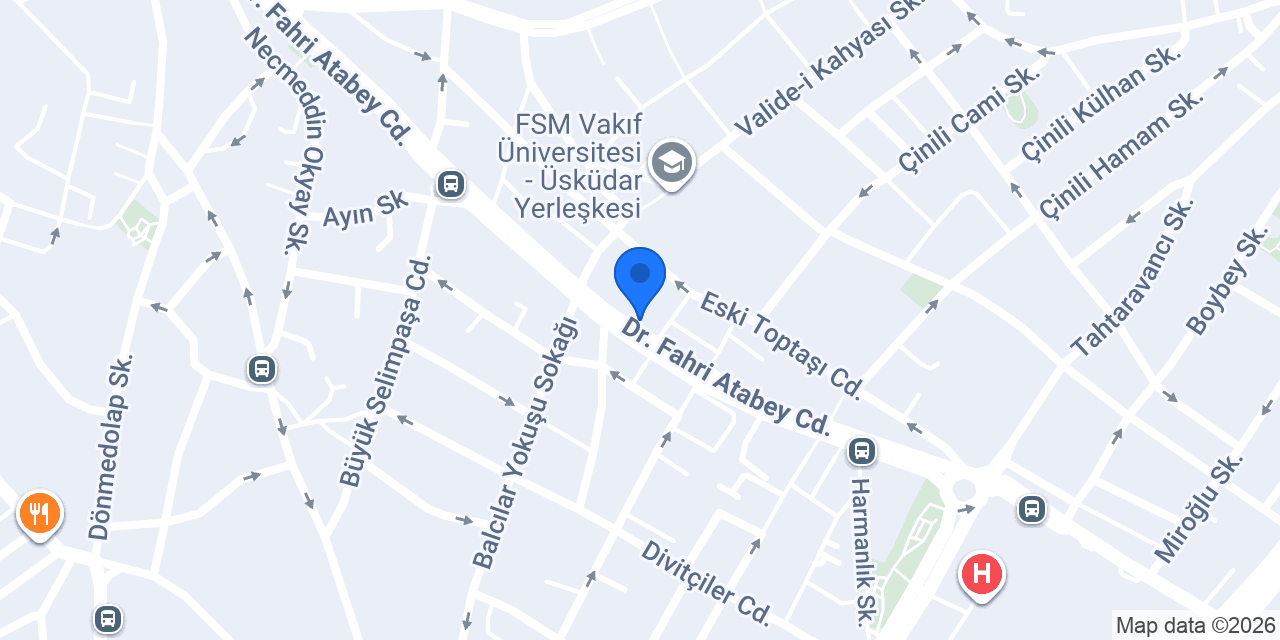 Üsküdar Halı Yıkama konumu