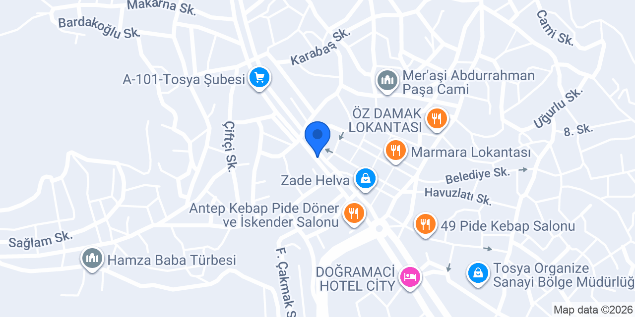 Serhad Harita Mimarlık konumu