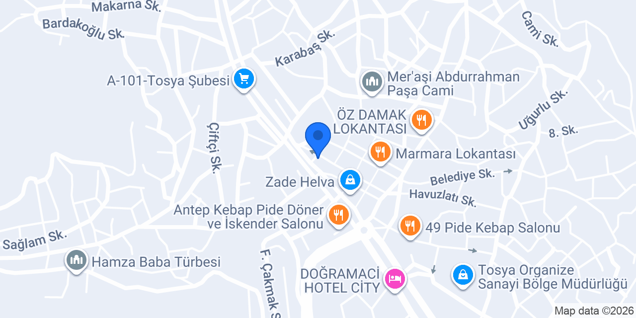Kemer Kuaför Salonu konumu