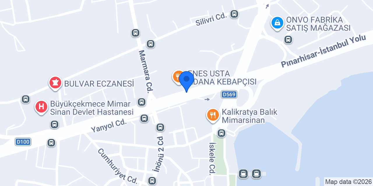 MEVA 1 YAPI İNŞAAT MALZEMELERİ konumu