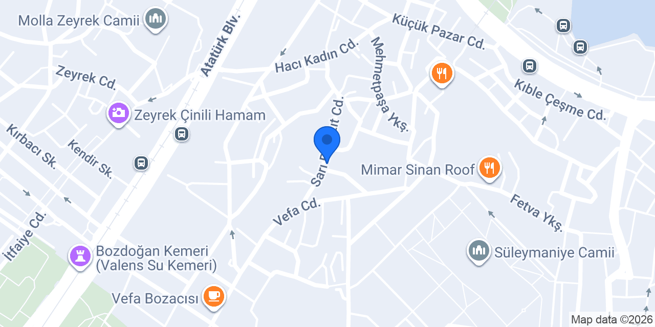 YARIM ADA OTOPARK konumu