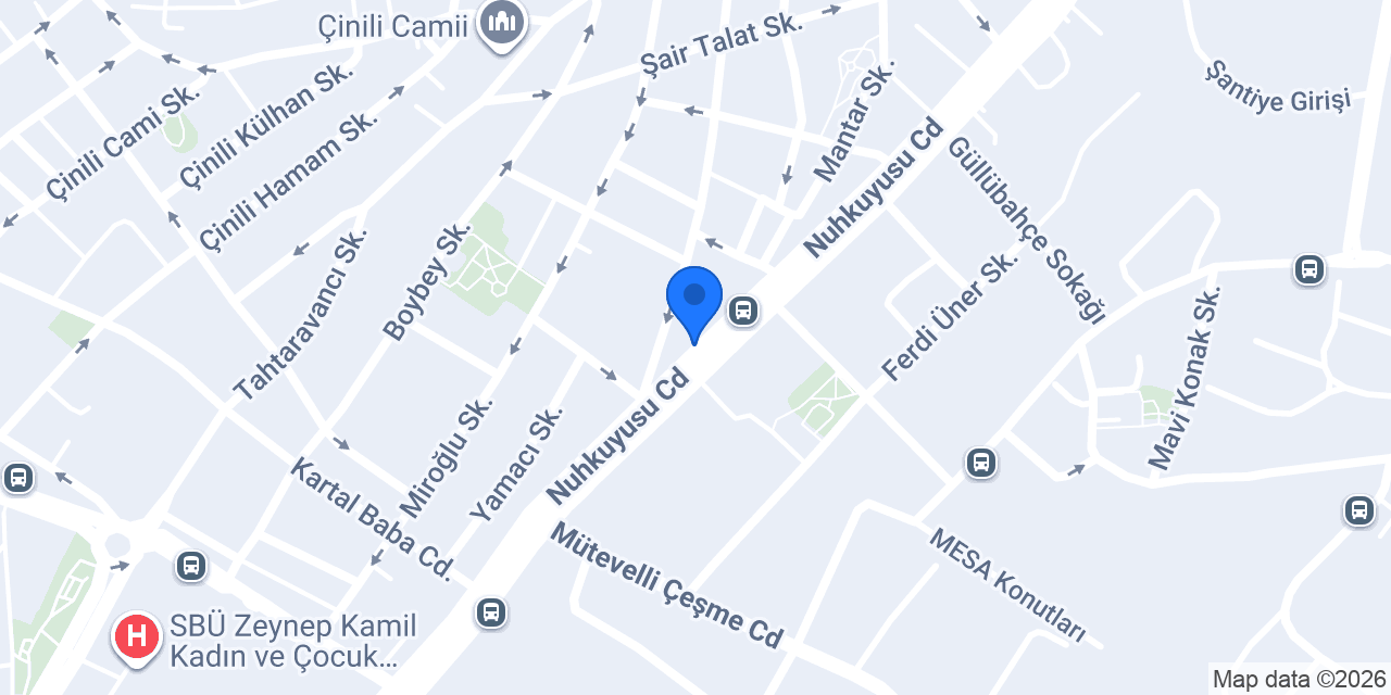 Dekor Çiçekçilik Üsküdar konumu