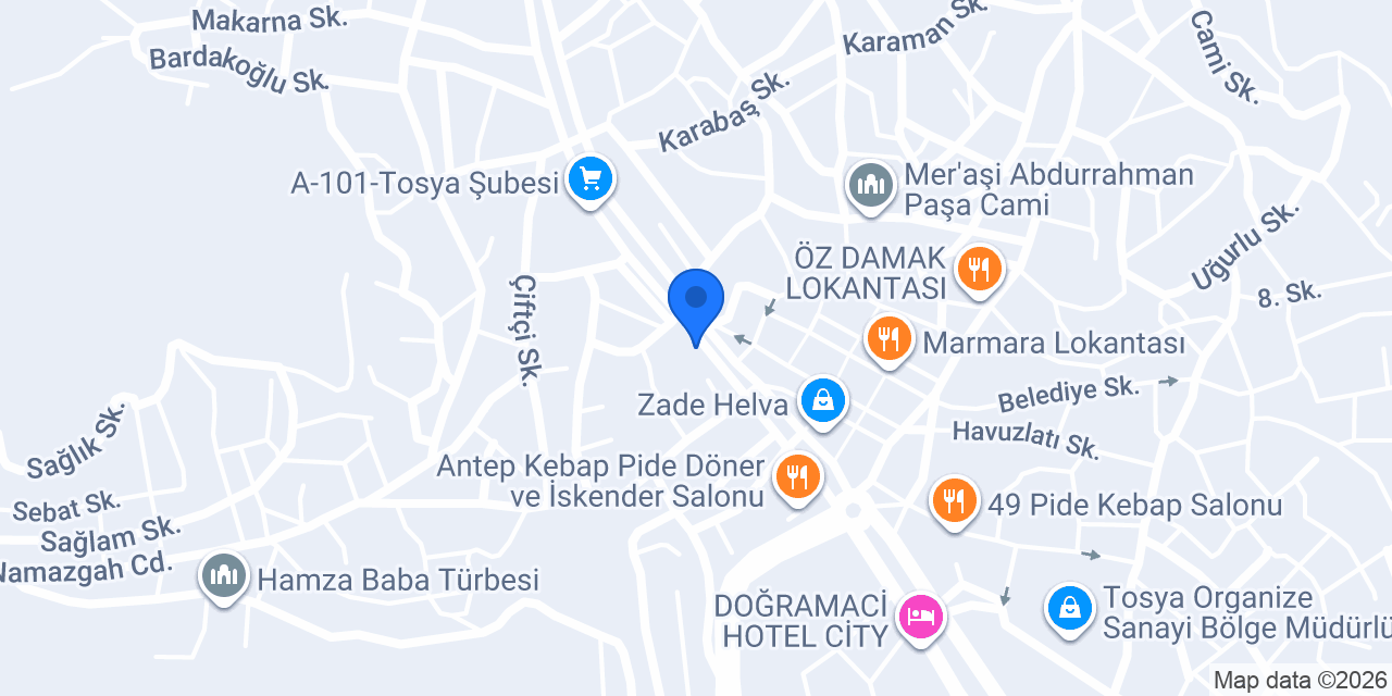 Karakuş Eczanesi konumu