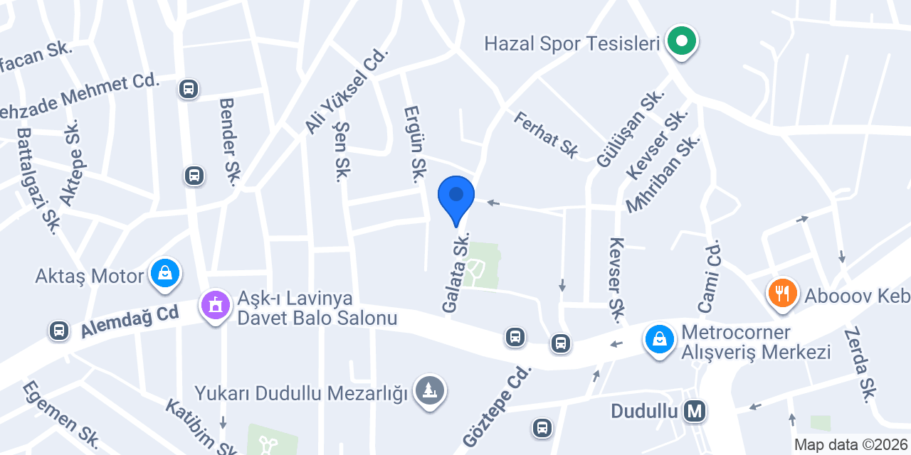 Dudullu İsabet konumu
