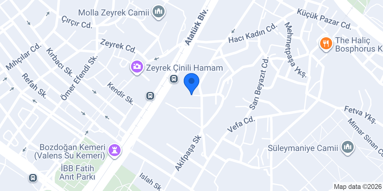 Alfa Buharlı Ütü Makinaları konumu