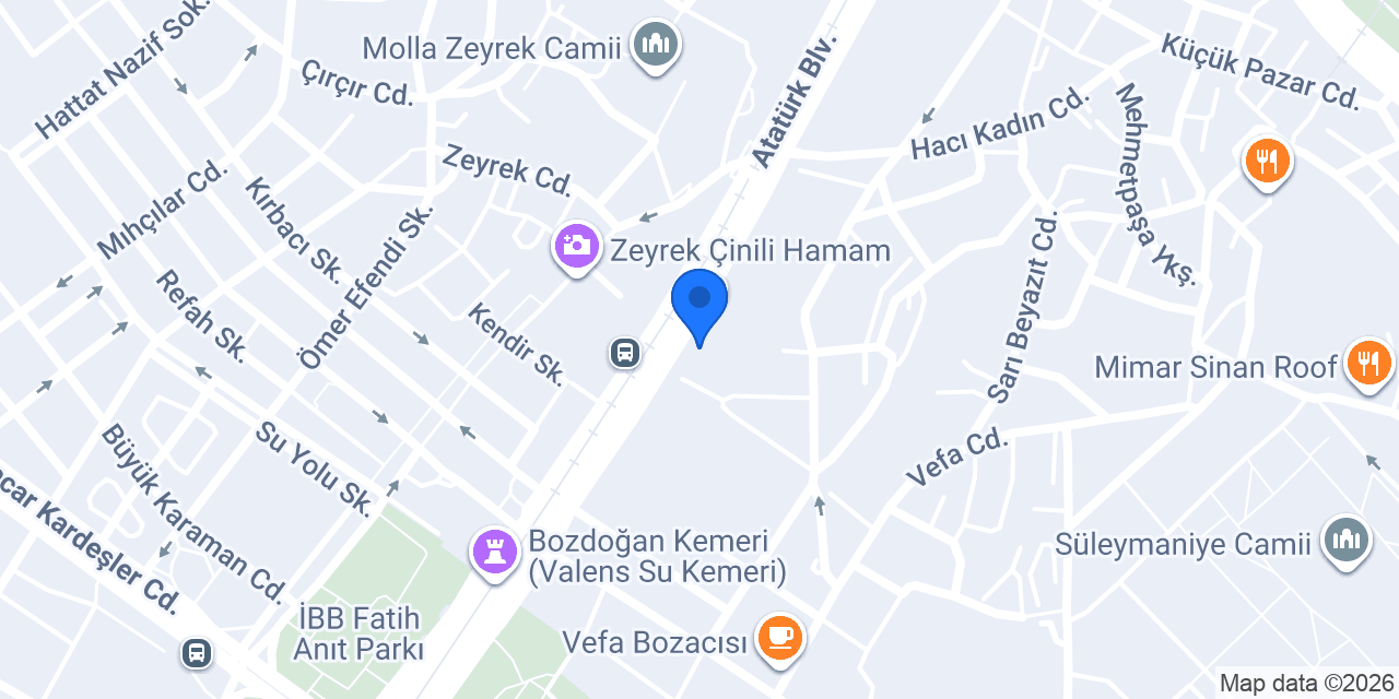 Yaman Dekor konumu