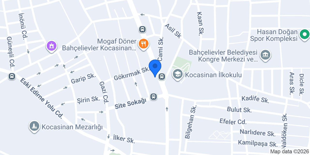 Beste 2 Düğün Salonu konumu
