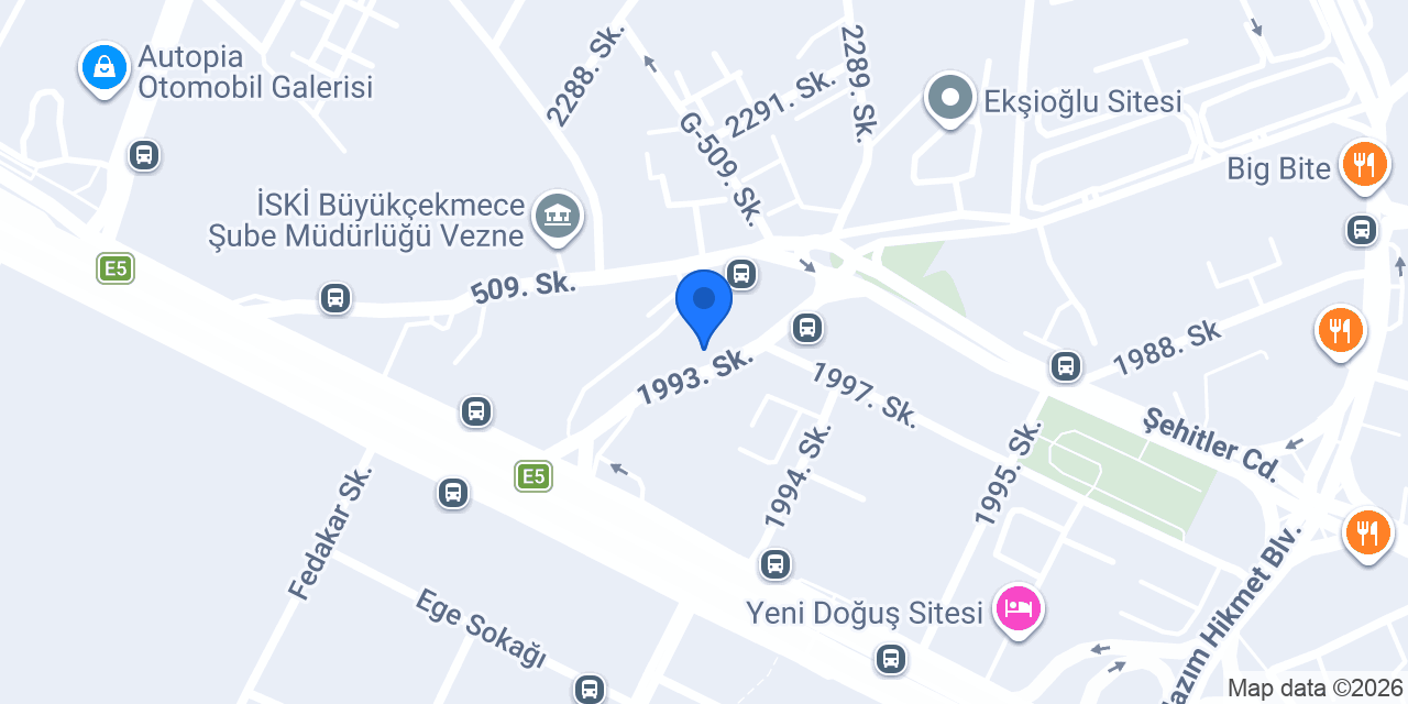 Subway Beylikdüzü Esenyurt konumu