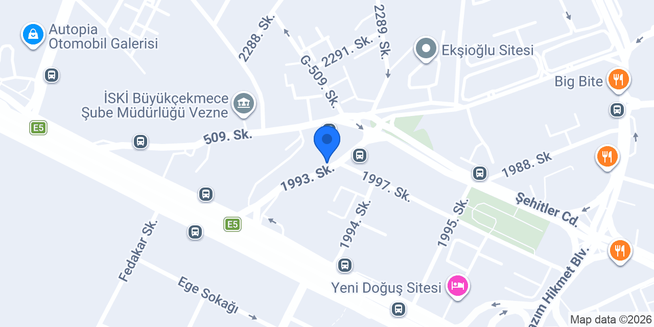 Acemoğlu Baklavaları konumu