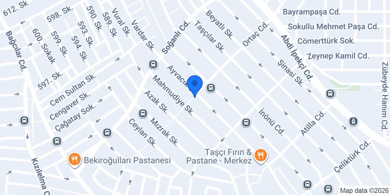 BÖREKÇİN PASTA&CAFE konumu