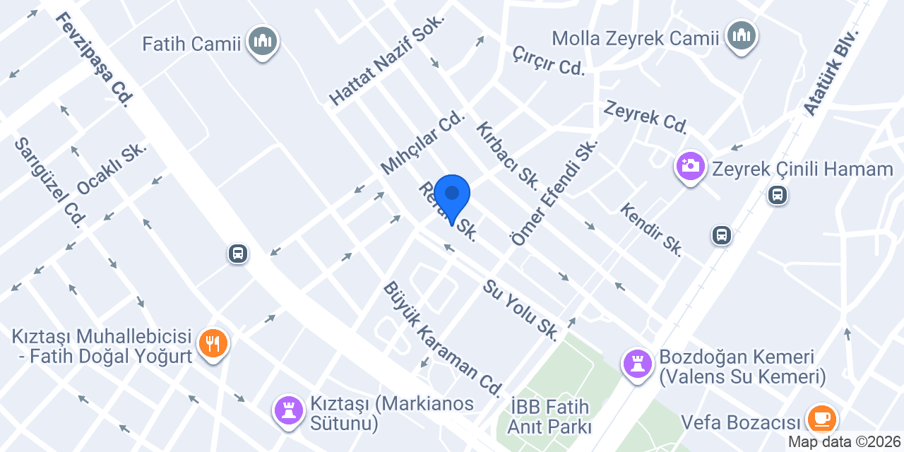Refah sokak no 49/1 konumu