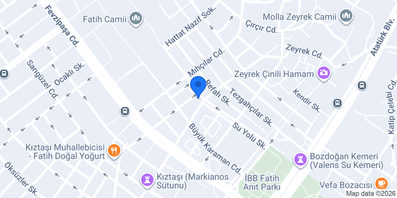 Fatih Ticaret konumu