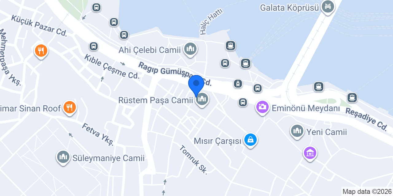 Bilsan Plastik Eminönü konumu