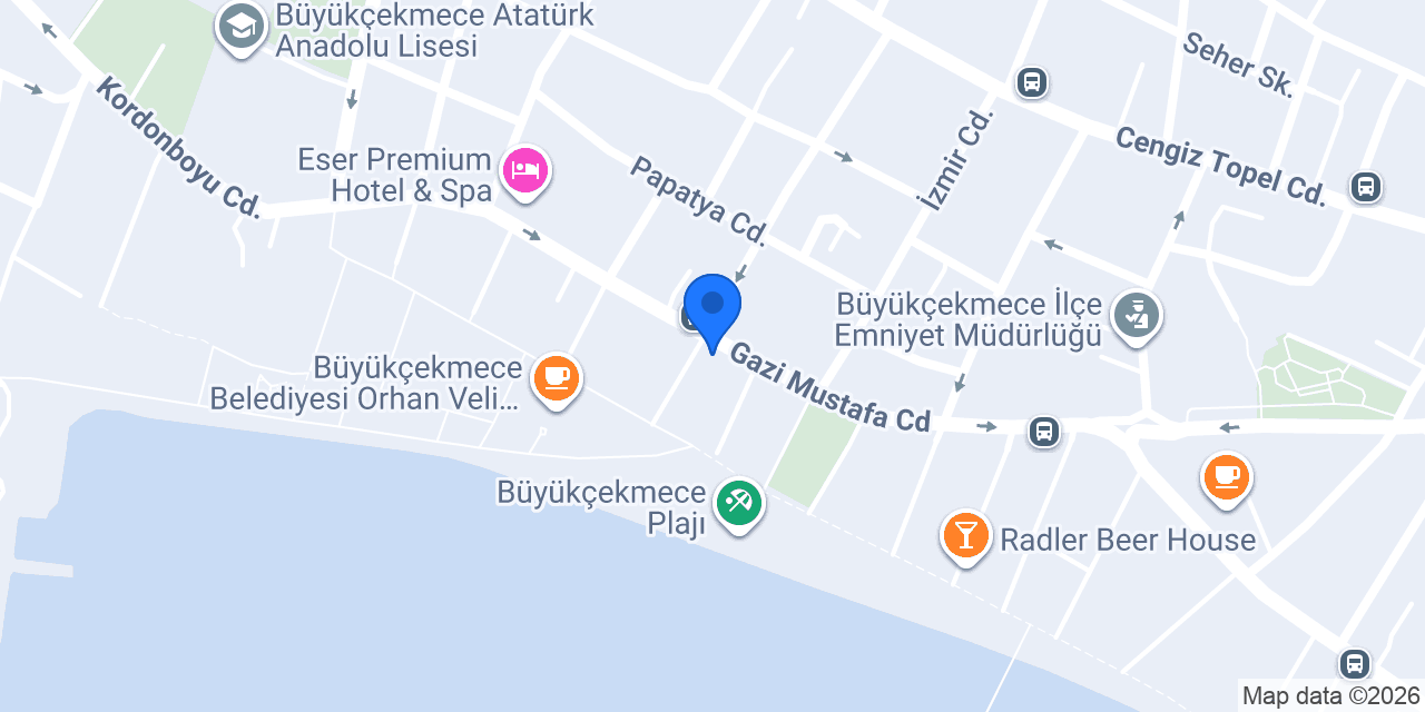 Sahil Balık Evi konumu