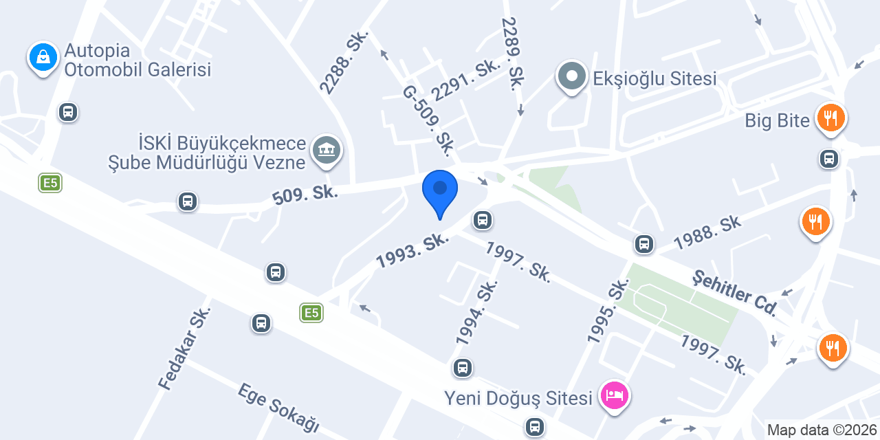 Sushi İnn Esenyurt konumu