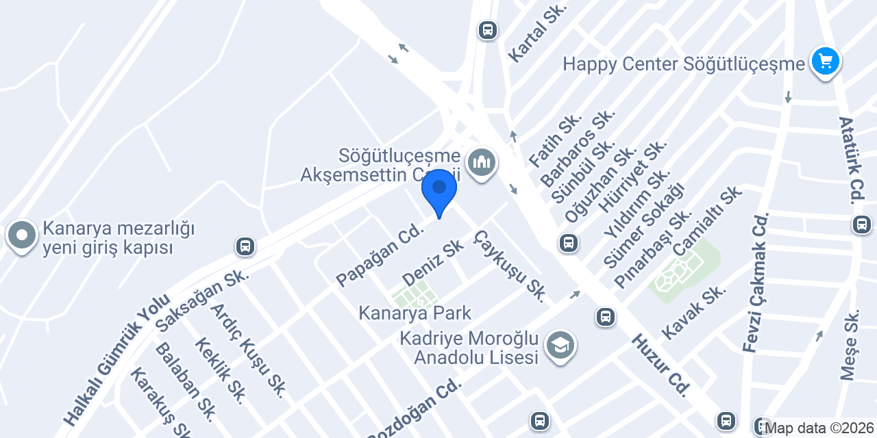 Yamaç Catering konumu