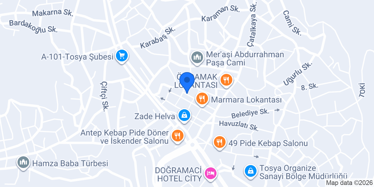 ŞA & DE MEFRUŞAT konumu