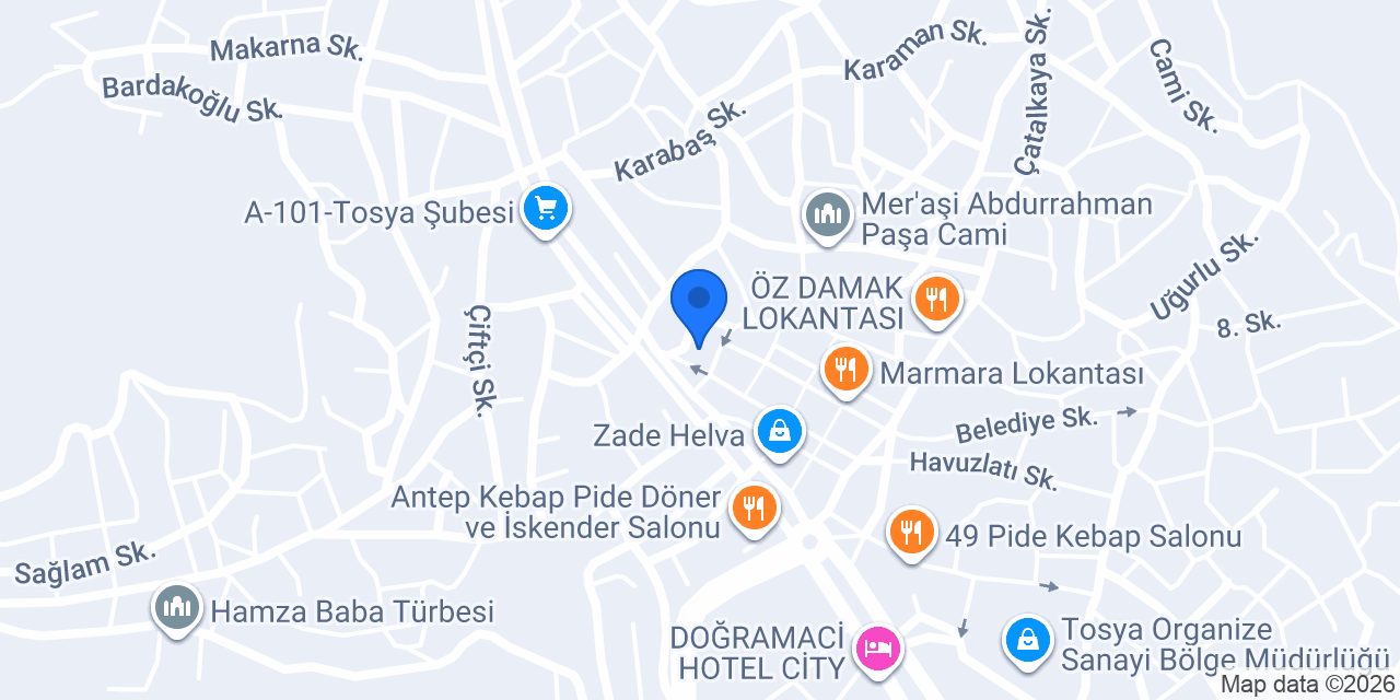 Yünlü Sigorta konumu