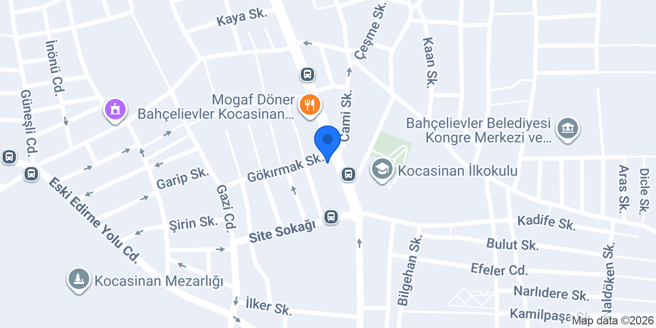 Kocasinan Börek Pide Pizza konumu