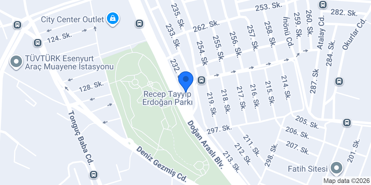 esenyurtgünlükdaire konumu