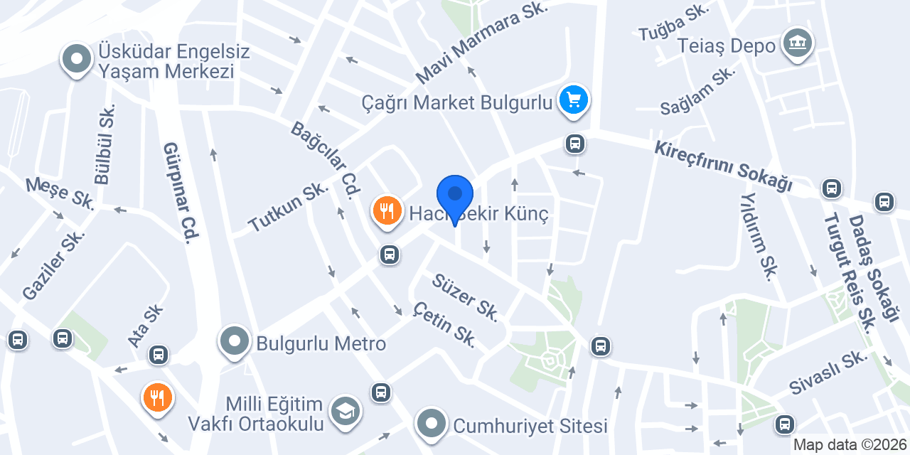 Özel Üsküdar Eren Sürücü Kursu konumu