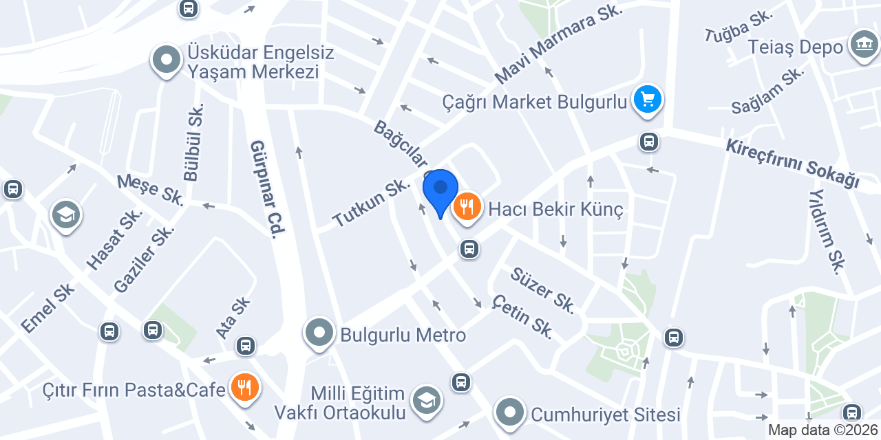 Bulgurlu Adres Kebap konumu