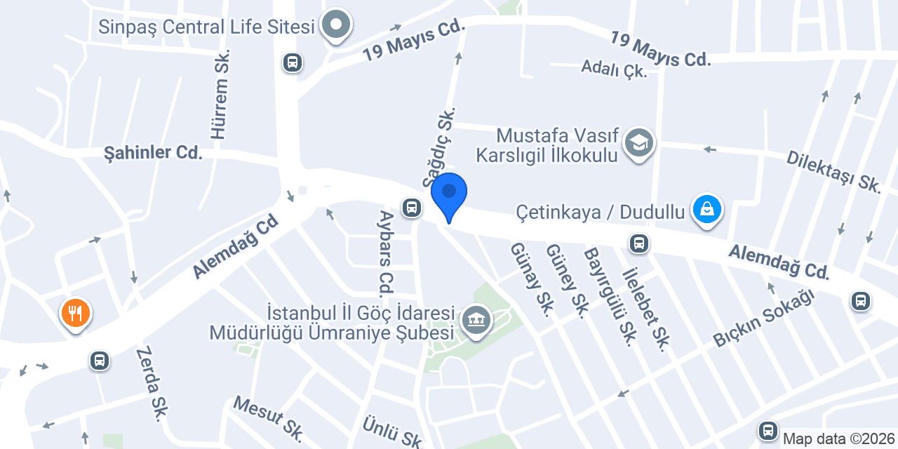 Olta Balık Restaurant konumu