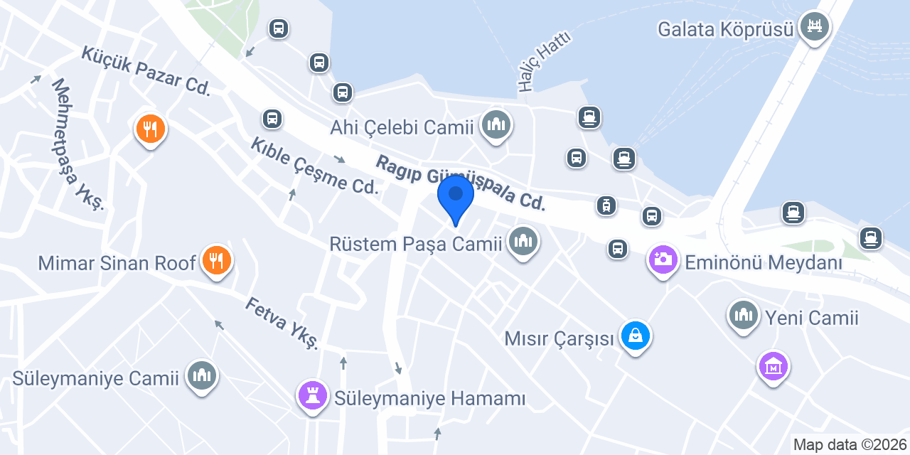 Tarihi Haliç Pidecisi konumu