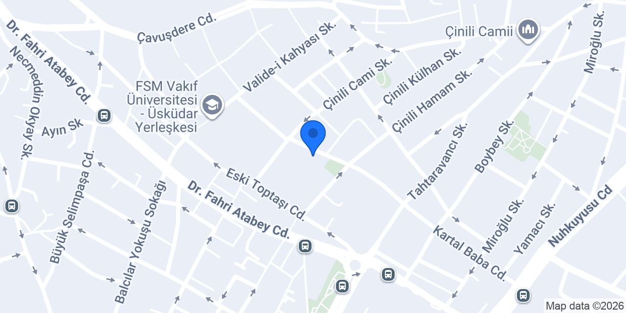 Üsküdar Kız Öğrenci Yurdu konumu