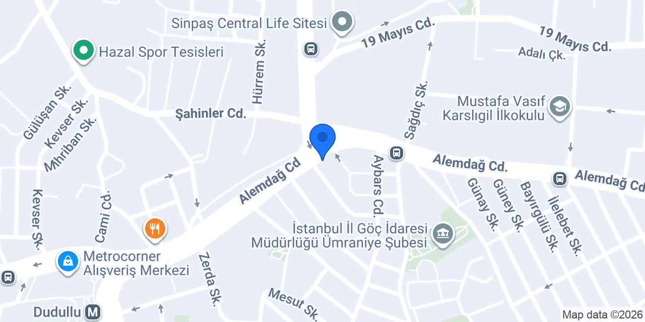 Simorg Trans konumu