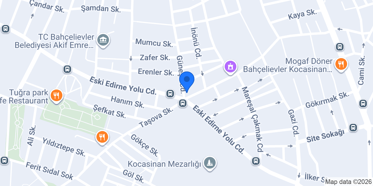 İdeal Et konumu