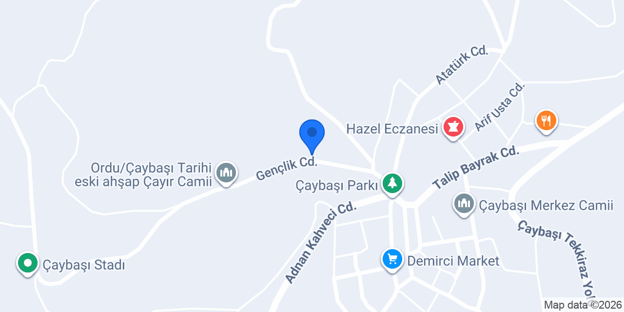 Mahmutlar Fındık konumu