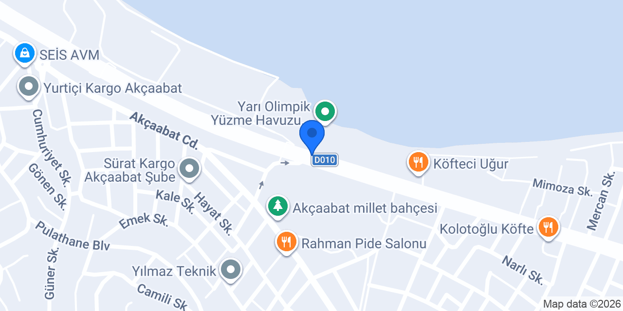Köseoğlu Elektrik konumu