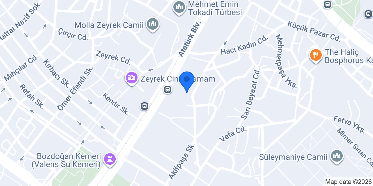 Karteks Dikiş Makinaları konumu