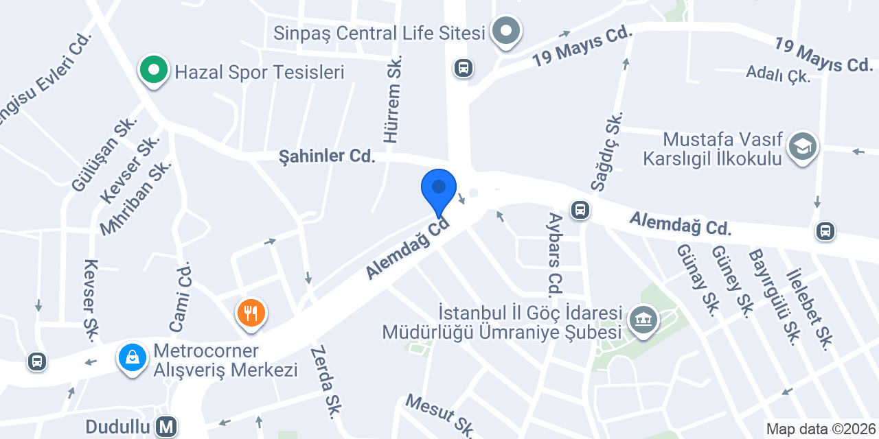 ÜSKÜDAR CİĞERCİSİ konumu