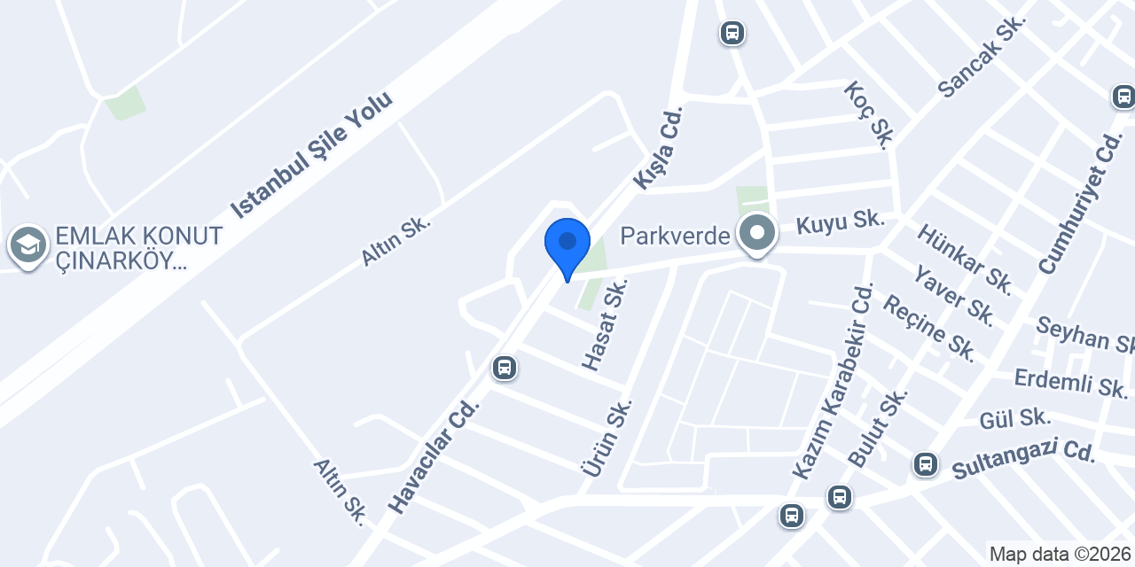 Sevgi Pilates Stüdyo konumu