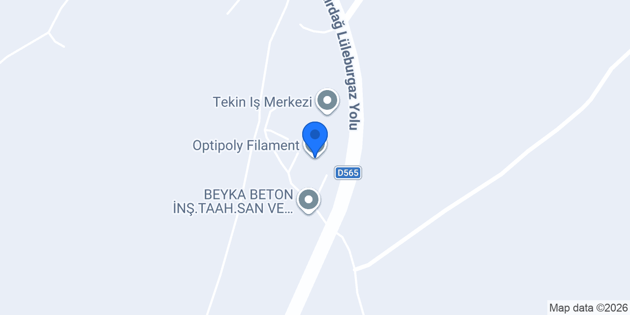 Optipoly Filament konumu