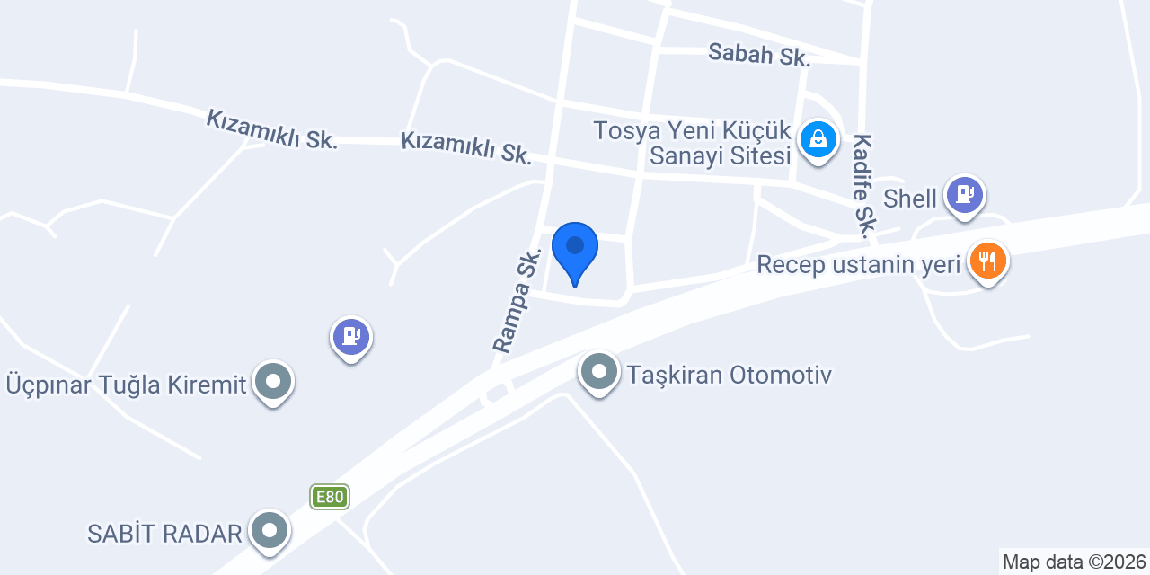 Efe Oto Lastik Balans konumu