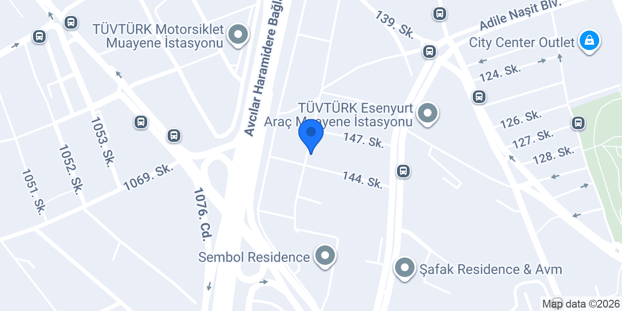 Silverline Ankastre Depo konumu
